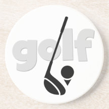 Juste T-shirts et cadeaux de golf Dessous De Verres