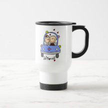 Juste T-shirts et cadeaux mariés de jeunes mariés Mugs