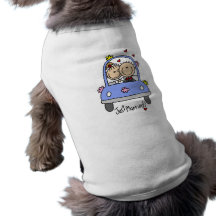 Juste T-shirts et cadeaux mariés de jeunes mariés Vêtement Pour Animal Domestique