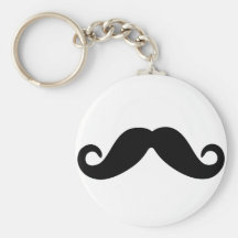 juste un keychain de moustache porte-clef