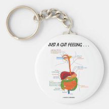 Juste un sentiment d'intestin… (Humour d'appareil  Porte-clefs