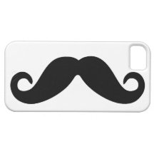 Juste une moustache coque iPhone 5 Case-Mate