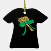 Justice irlandaise ornements de noël