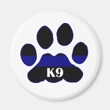 K9 Blue Line Aimant Pour Réfrigérateur