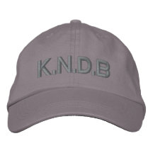 K.N.D.B CASQUETTES DE BASEBALL BRODÉES
