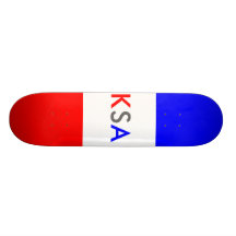 K, S, A SKATEBOARD