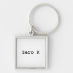 K zéro disponible porte-clé