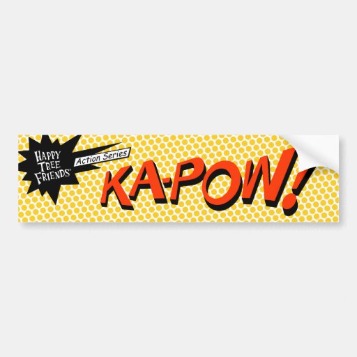 KA-POW ! autocollant Autocollants Pour Voiture