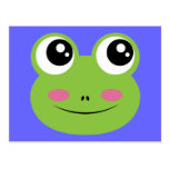 Kaeru réfléchi carte postale