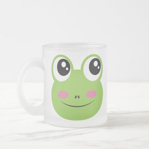 Kaeru réfléchi tasse à café