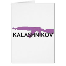 ** KALACHNIKOV ** CARTE DE VŒUX