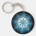 Kaléidoscope au néon lumineux de Starburst dans le Porte-clefs