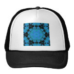 Kaléidoscope bleu : Illustration abstraite : Casquette De Camionneur