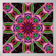Kaléidoscope de Deco d'affiche d'art abstrait