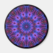 Kaléidoscope de GemRings Magnets Pour Réfrigérateur