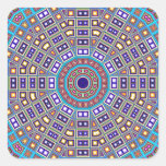 Kaléidoscope marocain de mosaïque autocollants