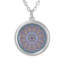 Kaléidoscope marocain de mosaïque pendentifs