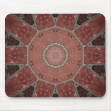 Kaléidoscope Mousepad de brique Tapis De Souris