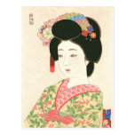 Kamoshita, copie japonaise de bois de graveur de M Carte Postale