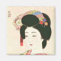 Kamoshita, copie japonaise de bois de graveur de M Magnets