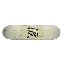 Kanji japonais pour la larme - Namida Skateboard