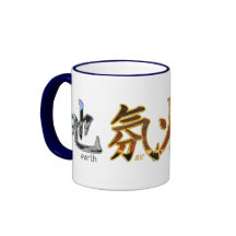 Kanji : Quatre éléments - tasse #4