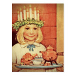 Karin Lucia et Noël Nisse Carte Postale