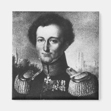 Karl von Clausewitz Aimant Pour Réfrigérateur