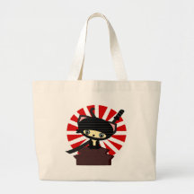 kawaii de chat de ninja sac fourre-tout