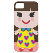 Kawaii Doll iPhone 5 Cases