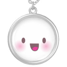 Kawaii font face bijouterie personnalisée