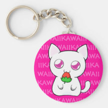 Kawaii Koneko Keychain Porte-clefs