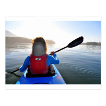Kayaking sur l'île de Vancouver Cartes Postales