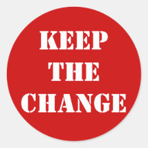 KEEPTHECHANGE ADHÉSIF ROND