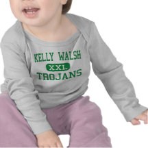 Kelly Walsh - Trojan - haut - Casper Wyoming T-shirt