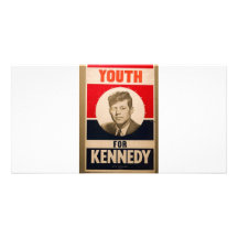 Kennedy 1960 photocarte personnalisée