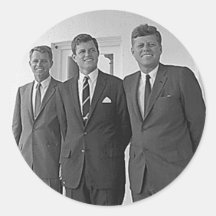 Kennedy à la Maison Blanche, le 28 août 1963 Autocollants
