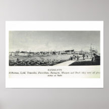 Kent historique, port de Ramsgate, Thanet Posters