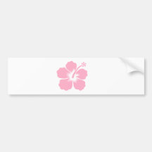Ketmie rose F Adhésif Pour Voiture