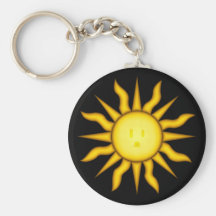 Keychain à énergie solaire porte-clés