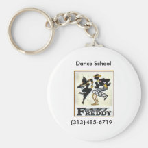 Keychain blanc porte-clef