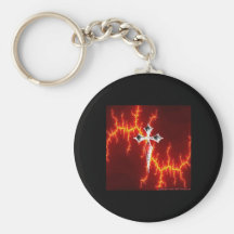 Keychain croisé fait rage porte-clés