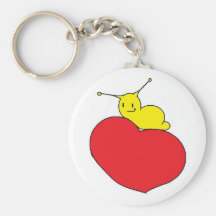 keychain d'amour de lingot porte-clefs