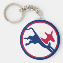 Keychain de Démocrate Porte-clefs