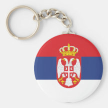 keychain de la Serbie Porte-clé