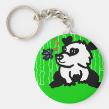 keychain de panda porte-clef