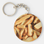 Keychain de pommes frites porte-clés