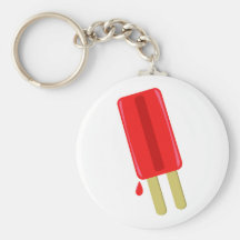 Keychain de POP de GLACE de CERISE Porte-clé