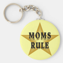 Keychain de règle de mamans porte-clef