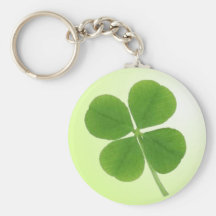 keychain de trèfle de quatre feuilles porte-clef
